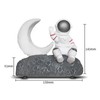 Wireless Bluetooth Speaker with LED Light Astronaut and Moon Shape
