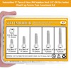 Sutemribor 57 Pieces 1/4-20 x 1/2", 3/4", 1", 1-1/4", 1-1/2",