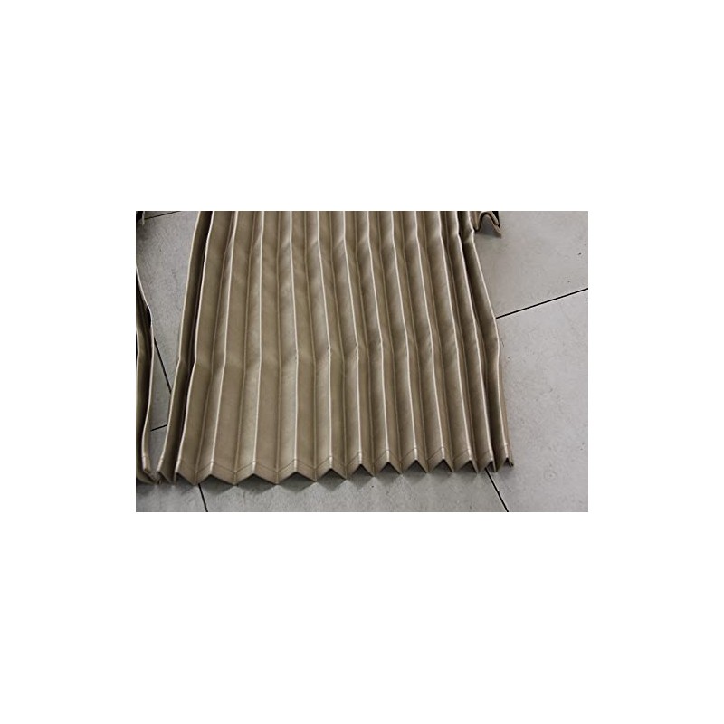 Track Curtain, Domestic Pleated Nap Curtain, Beige, Light Blocking, Width