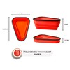 PIZZA PACK The Perfect Reusable Pizza Storage with 5 Microwavable