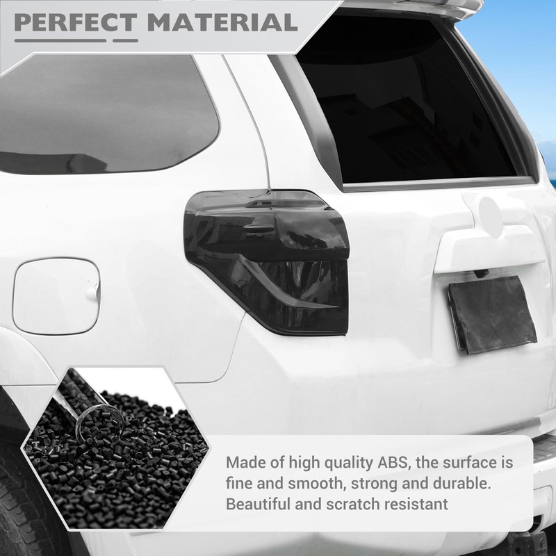 JeCar for 4Runner Tail Light Cover Trim Accessories for 2014-2023