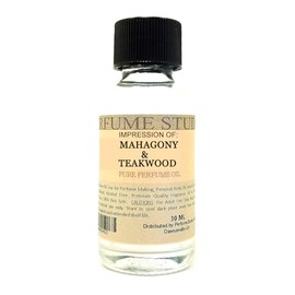 Perfume Studio 100% Pure Fragrance Oil Impression Compatible with: (Mahogany-Teakwood, 1oz) and Intertwine with Clean Lavender Notes.