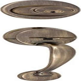 Callan by Delaney Candler Grade 2 Single Cylinder Handleset with Saxon Knob Interior, Antique Brass