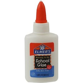 Elmer's E301 School Glue, Washable No-Run, 1.25 Ounces (Pack of 12) - 1