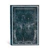 Midnight Steel Midi Lined Journal