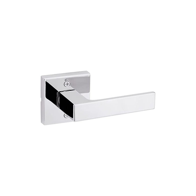Kwikset Singapore Dummy Door Handle, Single Sided Lever for Closets,