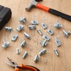 Otoolling 50 Set 3/8"-16 Spring Nut and Bolt Kit, 3/8"