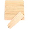 NANO ABSOLUTE Barber Mini Wooden Spatulas for Hair Removal, Eyebrow