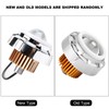 Motorcycle LED Headlight Projector Lens Dual Angel & Devil Eye