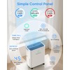 RUWORA Dehumidifier, 30 Pints Dehumidifiers for Home, 1500 Sq.ft Dehumidifier