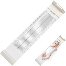 iplusmile Baby Height Measure Mat Newborn Safe Skin Friendly Height Ruler for Toddlers Playmat- PVC