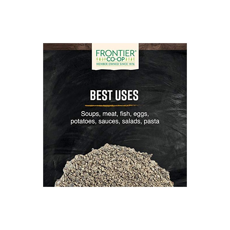 Frontier Co-op Organic Fair Trade Black Pepper (Coarse Grind) 1lb