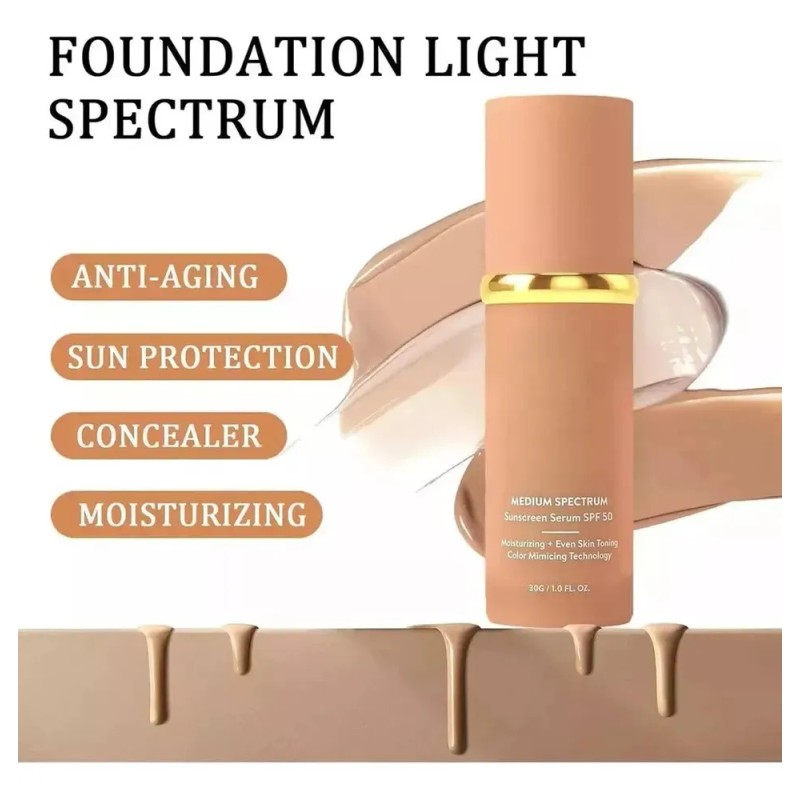 H Kz Bio Foundation 4 En 1, Base Hidratante Que