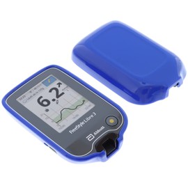foto-kontor Case compatible with Abbott Freestyle Libre 3 bag rubber TPU protection blue