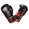 Ju-Sports Boxhandschuh Training pro V2 Leder, Black/red, Größe 12oz