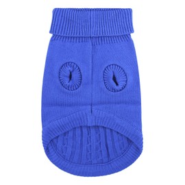 Dog sweater, winter pullover, Dog sweater, clothing dog pullover, winter sweater, Warm and comfortable, Chihuahua pet, Red, Blue, Brown, XS