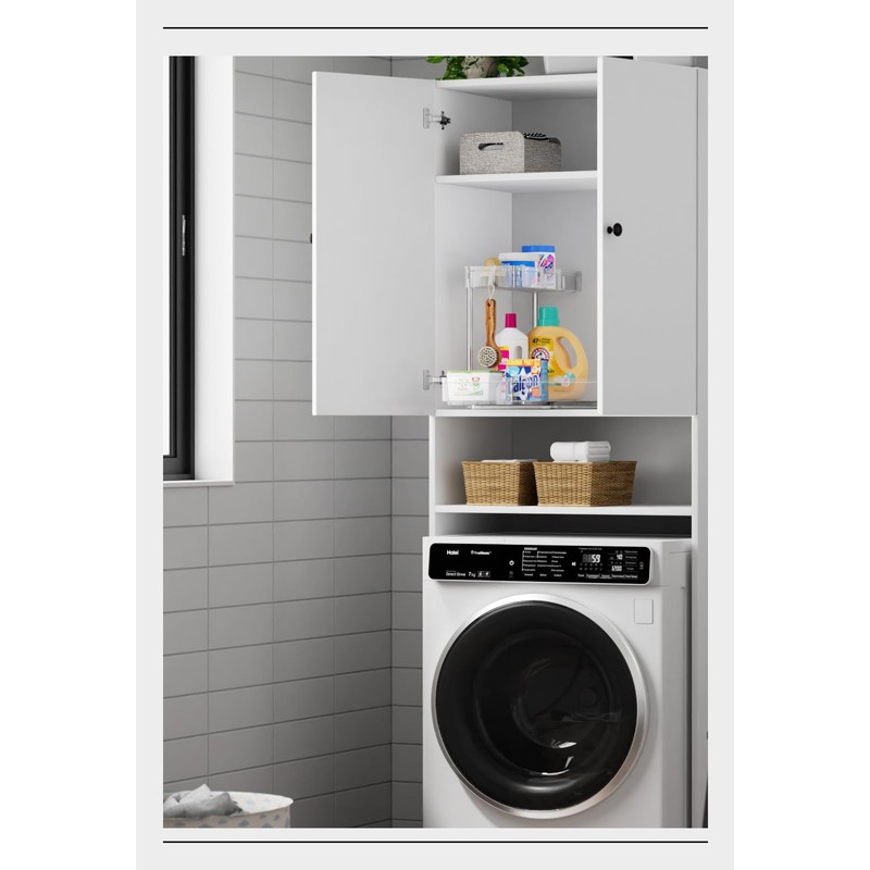 EUHOME Under Sink Organizer, Kitchen Under Sink Organizer Pull Out,