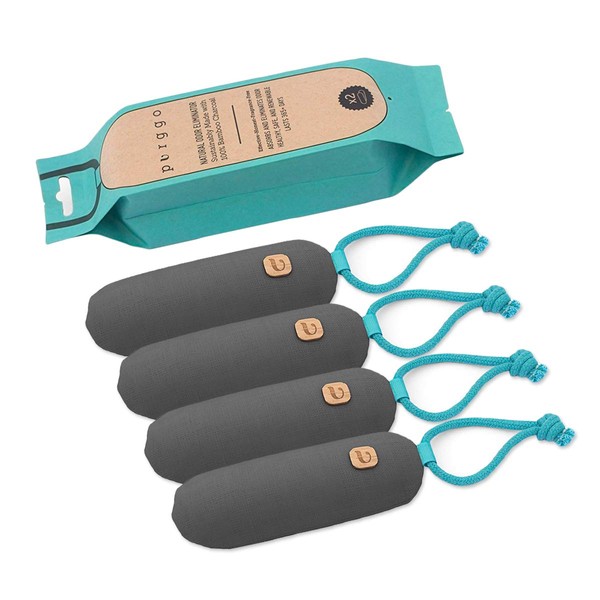 PURGGO Bamboo Charcoal Air Purifying Bag - Last 365+ Days