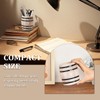 Hoowen Rustic Wooden Pen Holders for Desk, Wine Barrel Funny