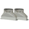 Deflect-o DGT36 Galvanized Transition 3-1/4" X 10 ", 6 ",