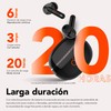 QUAMTUM CONNECTIVITY Audifonos Inalámbricos Bluetooth 5.3 Auriculares Bluetooth Negros Earbuds