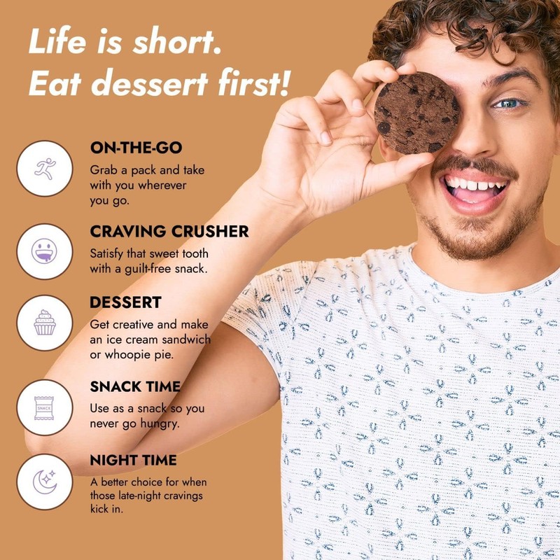 321glo Collagen Cookies | Soft Baked, High Protein Cookies |