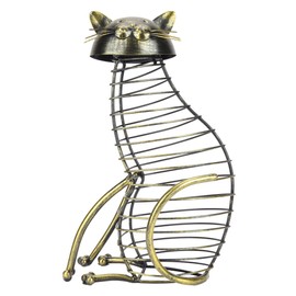 Fashionable Cat Shaped Red Wine Cork Container Bottle Stopper Storage Holder Table Decoration