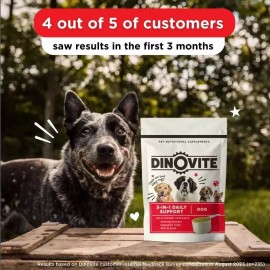 Dinovite 30 Day Supply, Small Dogs, Dinovite Probiotic Supplement for Dogs - (1-18 lbs)