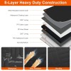 Waterproof Oxford Cloth Dog Car Seat Cover Non-Slip Scratchproof Back