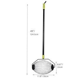 Orientools  Nut Gatherer, Garden Rolling Nut Harvester, Picks up Balls, Pecans, Crab Apples