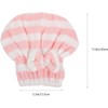 Toalla de Microfibra para Secar el Cabello, 2 Piezas, Gorro