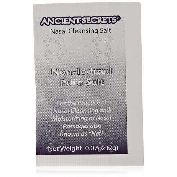 Nasal Cleansing Pot Salt 40 Count
