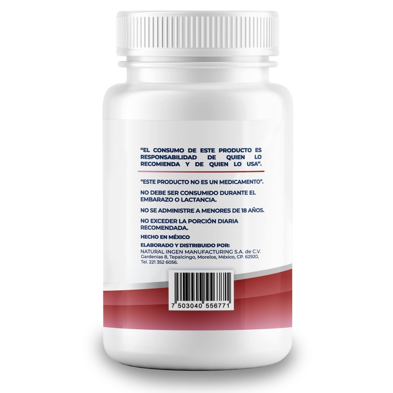 L - Tirosina 500mg por Cápsula - 100 Cápsulas, Pure,