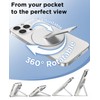 MagSync Magnetic Phone Grip with Kickstand, 3-in-1 Ultra-Slim Holder Stand