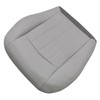 Priprilod Gray Leather Driver Side Bottom Replacement Seat Cover Compatible