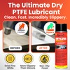 DryLube Dry Lubricant Spray, PTFE Infused, Industrial-Strength, Non-Oily, Fast-Drying, Silicone-Free,