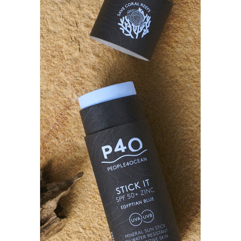 People4Ocean SPF 50+ Zinc Stick - Egyptian Blue 25g