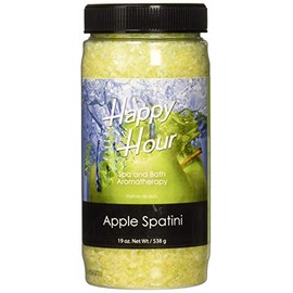 inSPAration 755558221024 Happy Hour Spa Hot Tub Bath Aromatherapy, 19 oz, Apple Spatini