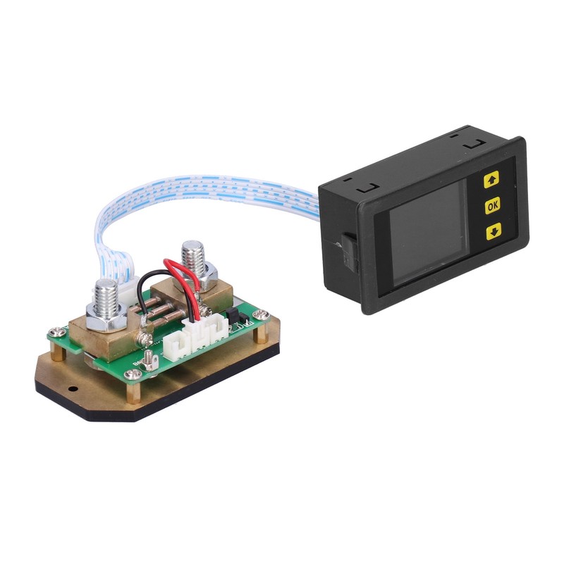 LCD Voltage Current Combo Meter Resin Energy Saving Wattmeter for