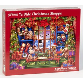 Vermont Christmas Company Ye Olde Christmas Shoppe Jigsaw Puzzle 550 Piece