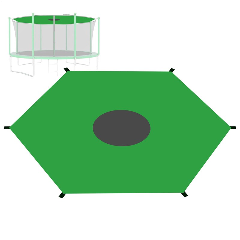 Trampoline Shade Cover for 8FT 10FT 12FT 14FT Trampoline,Sunshade Canopy