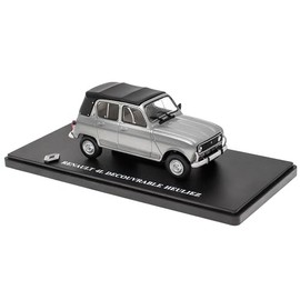 OPO 10 - Miniature Car 1:43, Compatible with Renault 4L Decouvrable HEULIEZ- Hachette IXO R4 4L - 4L062