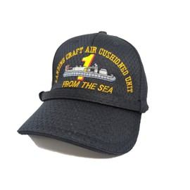 [Uniform Fuji] LCAC1 Self-Defense Force Goods (LCAC 1st Air Cushion Boat), Troop Identification Hat, Hat, Cap, Black
