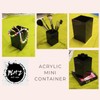 BLITZ SAT-USA Black Acrylic Pen Holder (2 PCS) - Pen