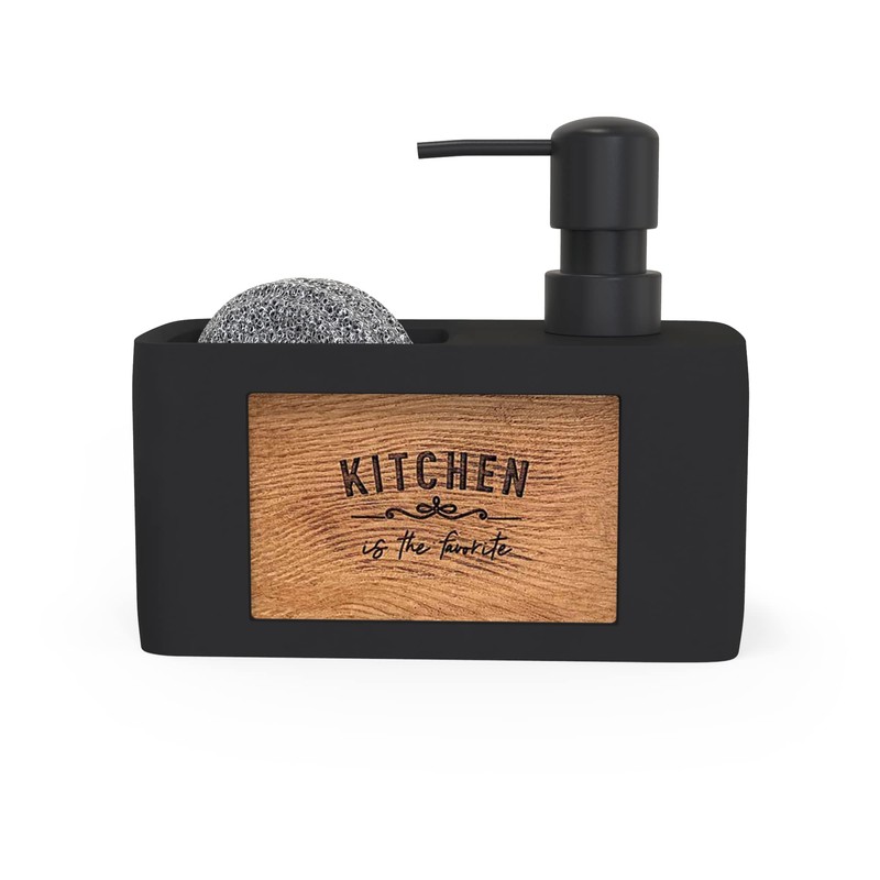 Soap Dispenser Kitchen Black - Dishwasher Dispenser Kitchen - Chill