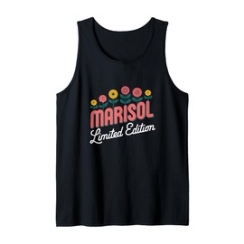 Marisol Limited Edition Flowers Custom Name Wife Grandma Tank Top