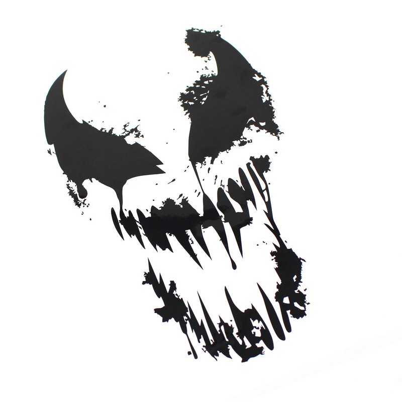 Skull Alien Monster Sticker Car Boat Motorcycle Caravan Decor K078