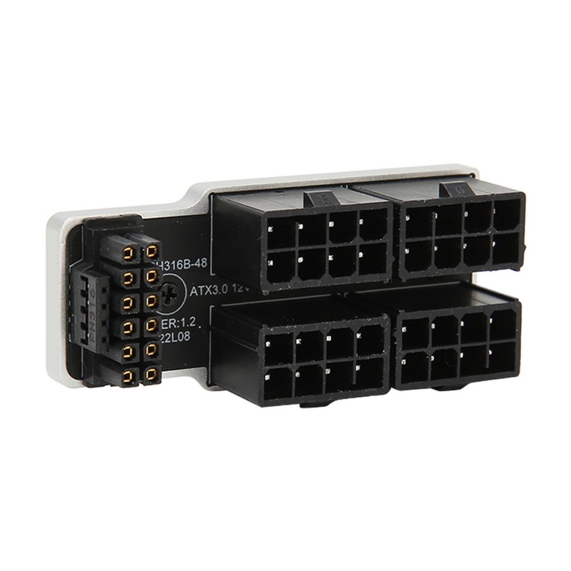ATX 4 8P Up Angled Adapter 32P To 16P 600W
