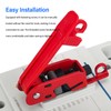 Circuit Breaker Lockout Nylon Aluminum Alloy Breaker Lock Out Device