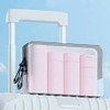 Travel packing cosmetics subdivision refill pouch set BEIGE (13733) pouch / 여행용 짐싸기 화장품 소분 리필 파우치 세트 BEIGE (13733) 파우치